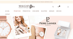 Desktop Screenshot of bijouterie-malgat.com